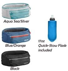 CAMELBAK ULTRA BELT 500 ML Aqua/Silver M/L ink Quick Stow-flask, vätskebälte