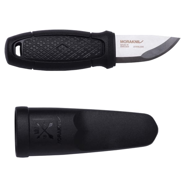 Morakniv Eldris med tändstål, MORAKNIV ELDRIS NECK KNIFE KIT svart