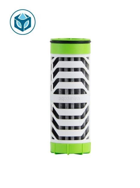 AQUAMIRA SHIFT FILTER BOTTLE 1000 ML + GREEN-LINE filter, vattenflaska med inbyggt filter