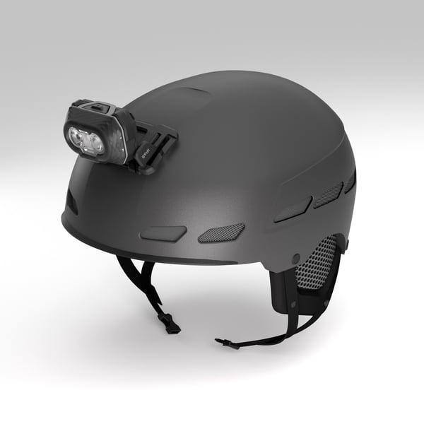 SILVA DISCOVER HYBRID BLACK, uppladdningsbar pannlampa 500 lumen