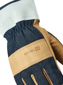 HESTRA JOB CLASSIC DENIM, Hestra arbetshandske ofodrad