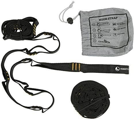 TICKET TO THE HONEYMOON HAMMOCK (ink Moonstraps 2 x Carbiner, Hammock sleeve)