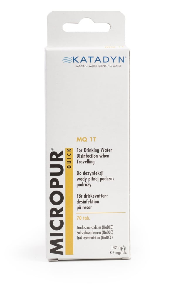 KATADYN MICROPUR QUICK MQ 1T, 70 st tabletter vattenrening