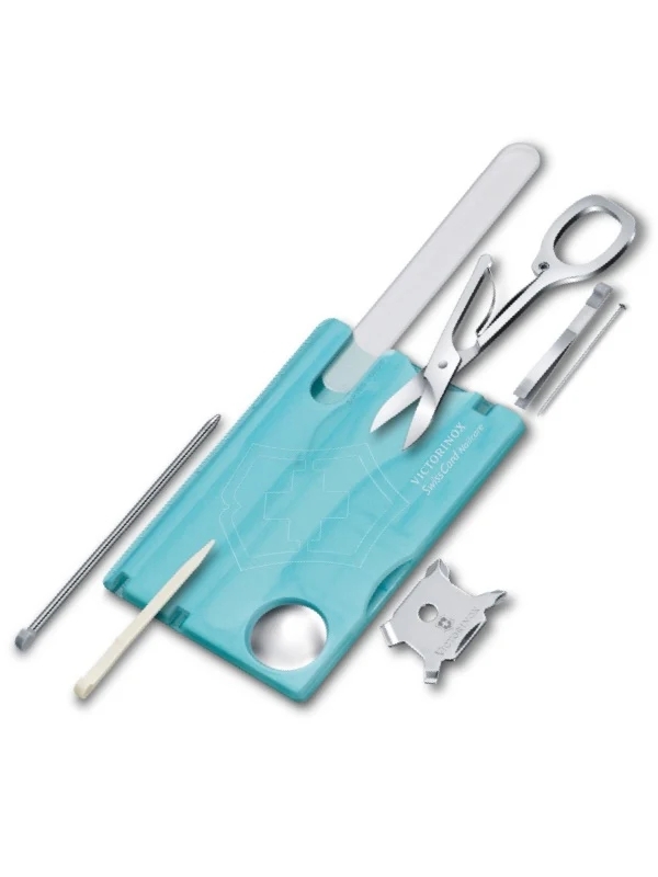 VICTORINOX SWISSCARD NAILCARE CLASSIC ice blue, nagelfil, nagelsax