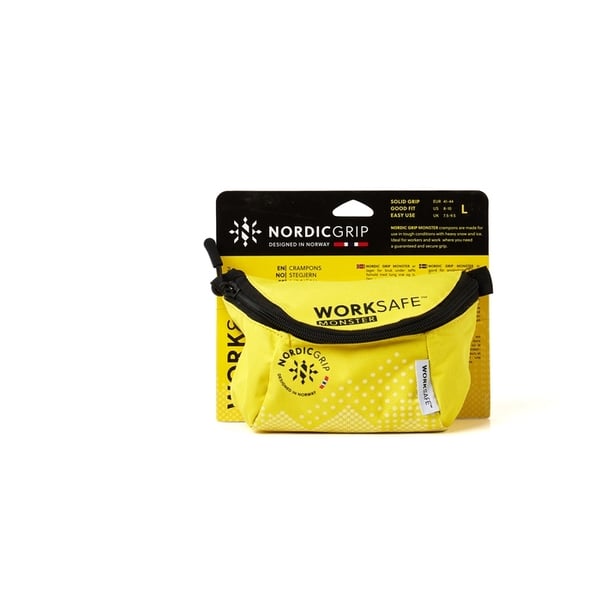 NORDIC GRIP MONSTER XL (45-48), broddar med kedja, grova broddar för arbetsskor