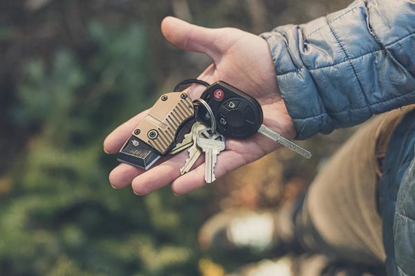 GERBER KEY NOTE CLIP FOLDING KNIFE