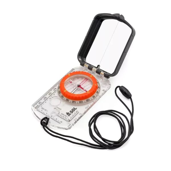 spegelkompass, SOL SIGHTING COMPASS WITH MIRROR