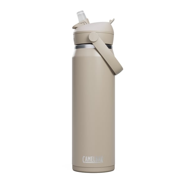 CAMELBAK THRIVE FLIP STRAW INSULATED SST 0.75L Stone, Camelbak isolerad flaska
