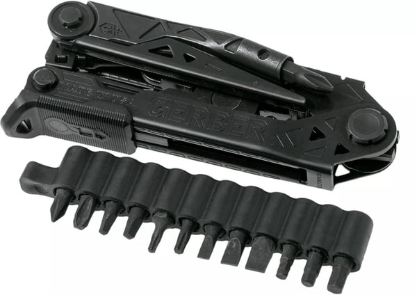 GERBER CENTER DRIVE BLACK (multitool med  bitssats och fodral)