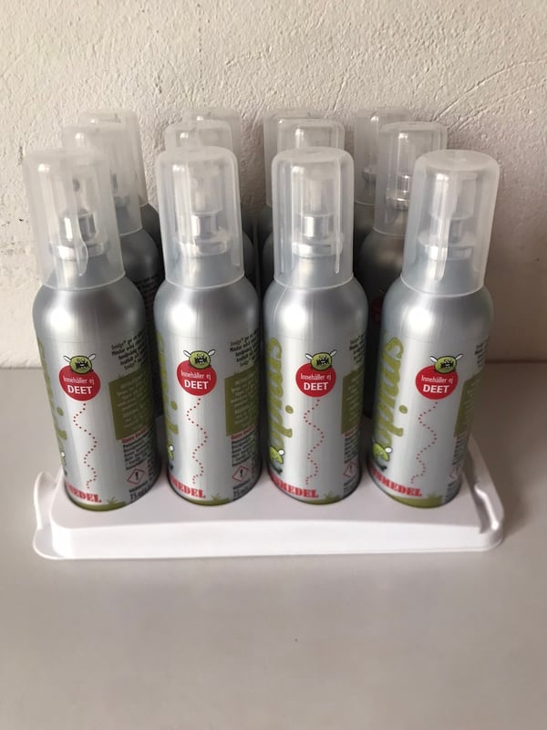 SMIDGE MYGGSPRAY 75 ML 12-PACK (full kartong)