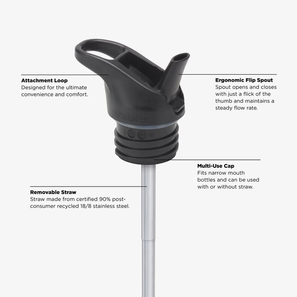 KLEAN KANTEEN CLASSIC 800 ML FLIP SEAL SPORT CAP Corsair