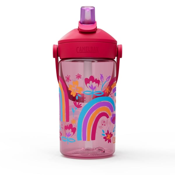 CAMELBAK THRIVE FLIP STRAW KIDS 0,4L Rainbow Floral, Camelbak vattenflaska barn
