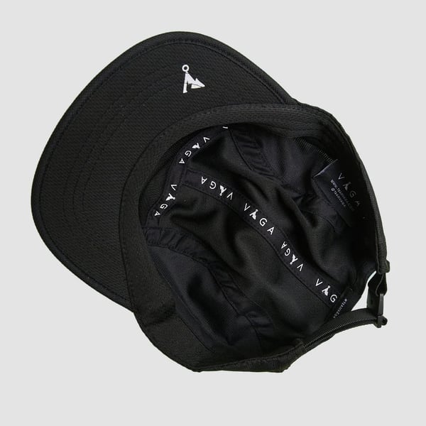 VÅGA CLUB CAP STORM BLACK, löparkeps, funktionskeps