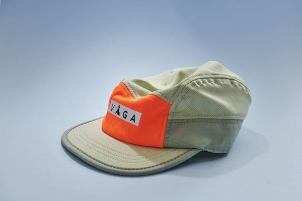 VÅGA CLUB CAP EUCALYPTUS GREEN/ PALE GREEN/ NEON ORANGE/ RACING GREEN