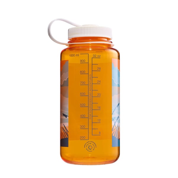 NALGENE WIDE MOUTH SUSTAIN 1L Clementine Landscape Sunset (limited edition)
