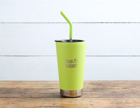 KLEAN KANTEEN INSULATED TUMBLER 473 ML Juicy Pear, termosmugg med sugrör