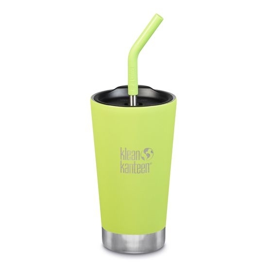 KLEAN KANTEEN INSULATED TUMBLER 473 ML Juicy Pear, termosmugg med sugrör