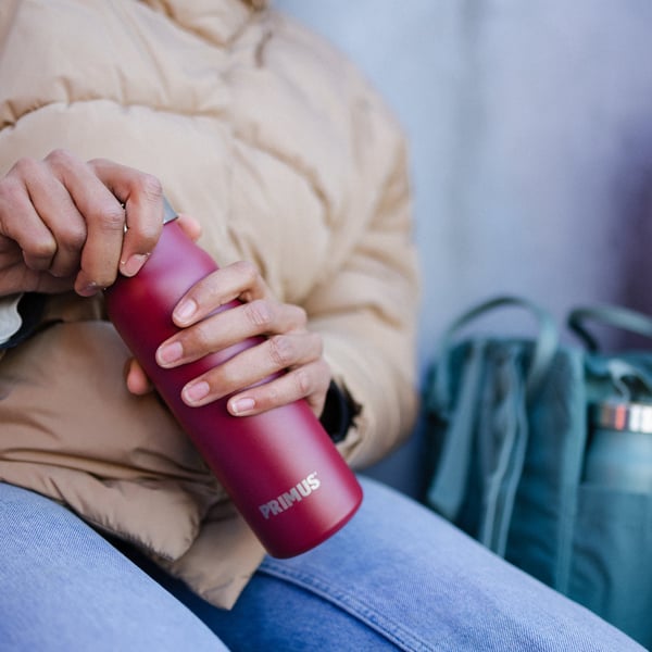 PRIMUS KLUNKEN VACUUM BOTTLE 0.5L Ox Red Primus termosflaska