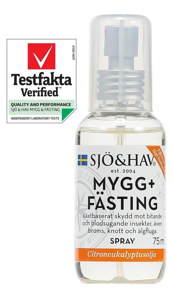 SJÖ & HAV MYGG + FÄSTING SPRAY 75 ML, Sjö och hav myggmedel spray