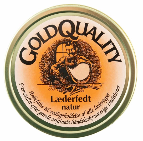 6-PACK GOLD QUALITY LÄDERFETT 190 ML NATURFÄRG, läderfett, skovax naturfärg