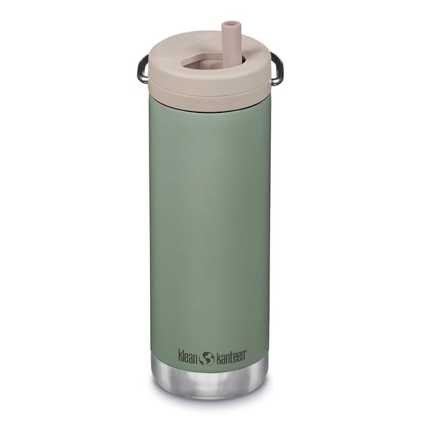 KLEAN KANTEEN TKWide 473 ml Twist Cap Sea Spray, termosmugg med sugrör