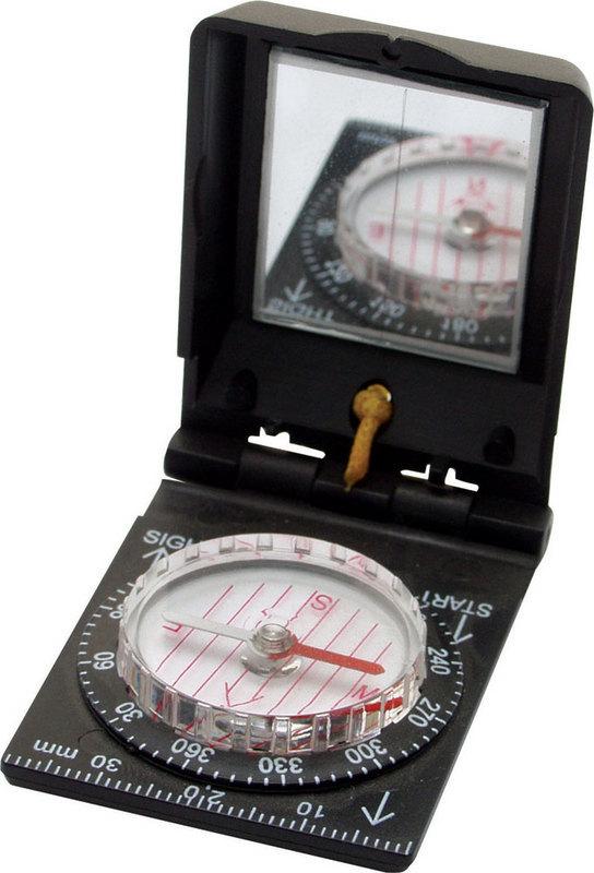 spegelkompass liten, kompass med spegel, BALADEO MINI SIGHTING COMPASS