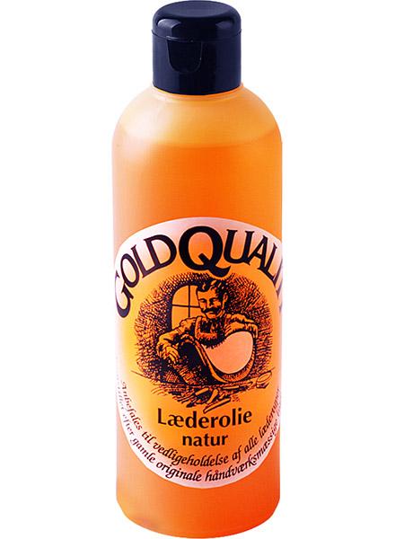 läderolja, GOLD QUALITY LÄDEROLJA naturfärg, 250 ml