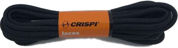 CRISPI SKOREMMAR SVART 200 cm, CrispiI laces replacement black original