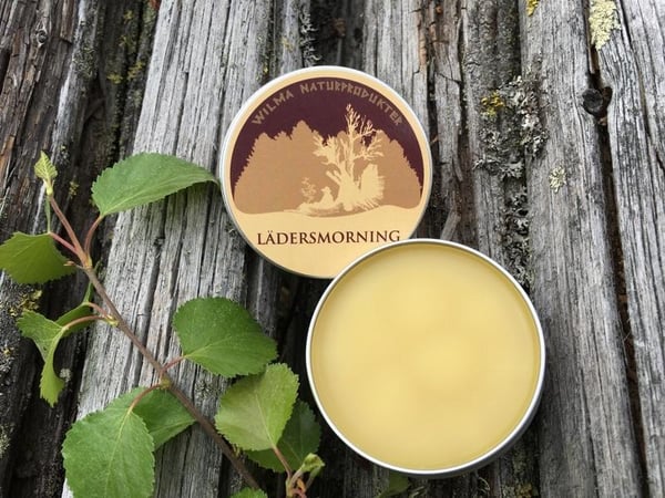 WILMA NATURPRODUKTER LÄDERSMORNING 80 ml, vax läder
