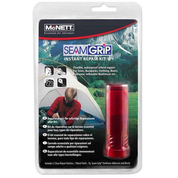 MCNETT SEAMGRIP INSTANT REPAIR KIT,  lagninslapp tält, lagning tält, lim tält