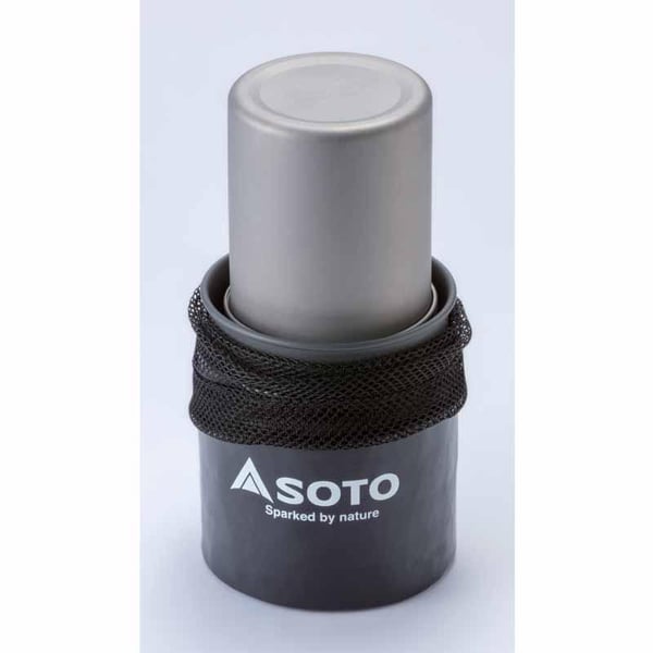 SOTO THERMOSTACK COOK SET COMBO SSOD-521, termosmugg titan, kokärl titan
