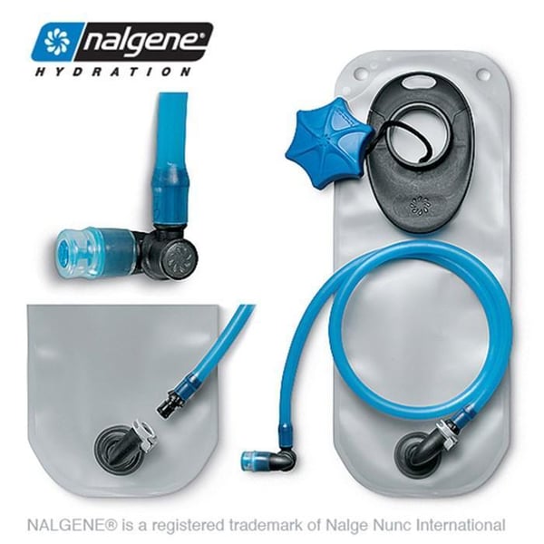 DAKINE AMP 18L +  NALGENE FLOWLOCK 3L, vätskeryggsäck för cykel mm
