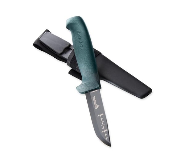 HULTAFORS OK1 + HULTAFORS TÄNDSTÅL FS, kniv med eldstål bushcraft
