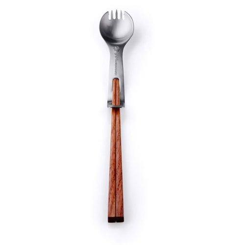 GSI KUNG FOON STEINLESS, spork + chopstick