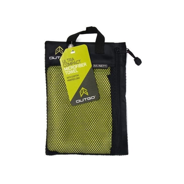 MCNETT OUTGO ULTRA COMPACT MICROFIBER TOWEL green LARGE
