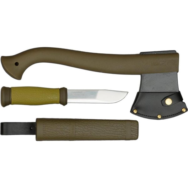 MORAKNIV OUTDOOR KIT MG (MORAKNIV FRITIDSYXA CAMP MG 1991+MORAKNIV OUTDOOR 2000)