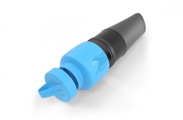 LIGHT MY FIRE PACK-UP BOTTLE, vattenflaska debar och hopfällbar