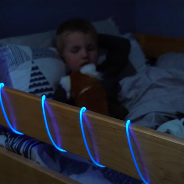 NITE IZE  RADIANT RECHARGEABLE SHINELINE. BLÅ, led lina, tältlanterna
