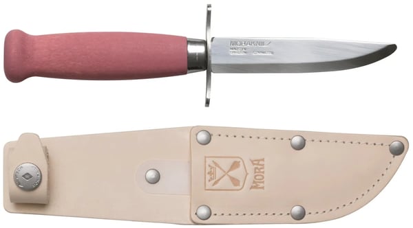 MORAKNIV SCOUT 39 SAFE, scoutkniv rundad spets