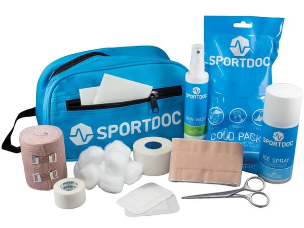 väska skadematerial,  SPORTDOC MEDICAL BAG MINI  (komplett med innehåll)