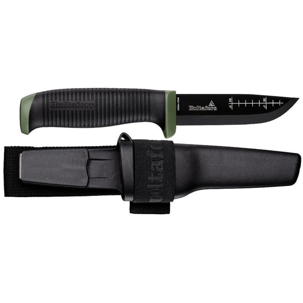 HULTAFORS OK4 FRILUFTSKNIV + HULTAFORS TÄNDSTÅL FS, kniv med tändstål bushcraft