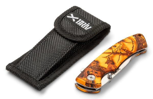 fällkniv, BRIV FÄLLKNIV OUTDOOR 4.5" inklusive nyloncase