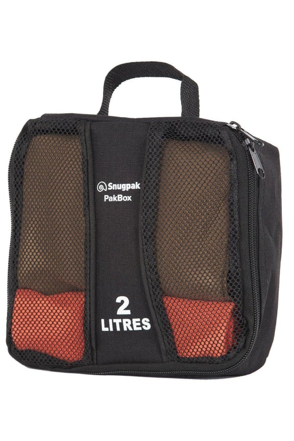packpåsar mesh, SNUGPAK PAKBOX 2L black