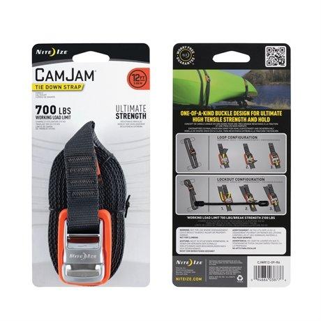 NITE IZE JAM JAM TIE DOWN STRAP,  spännband takräcke, spännband kajak