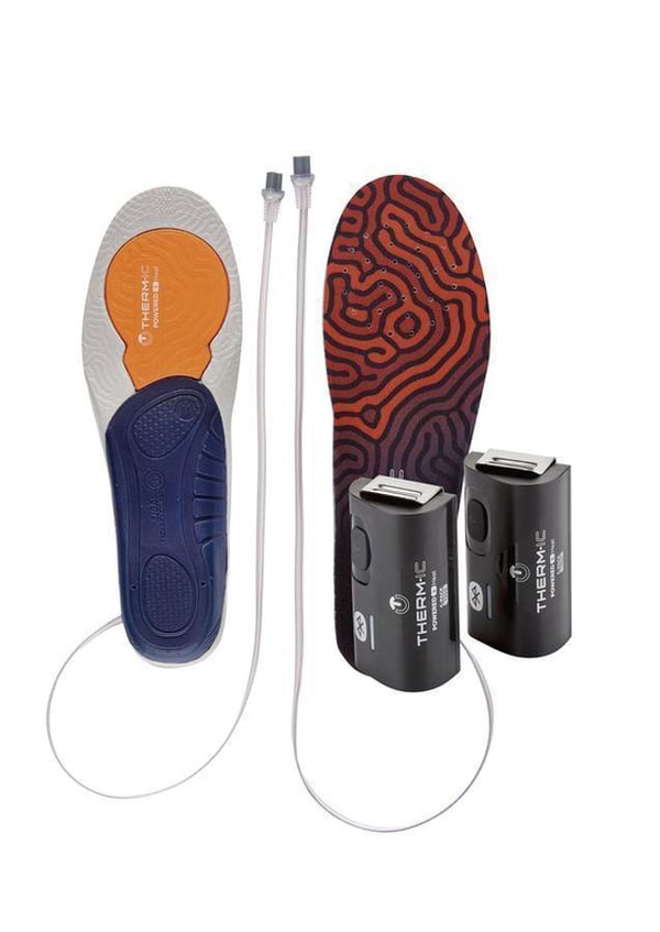 THERMIC HEAT 3D INSOLES + C-PACK 1300 BLUETOOTH, pjäxsulor med batteri
