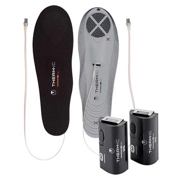 THERMIC HEAT FLAT INSOLES +C-PACK 1300/1300B/1700B - välj batteripack