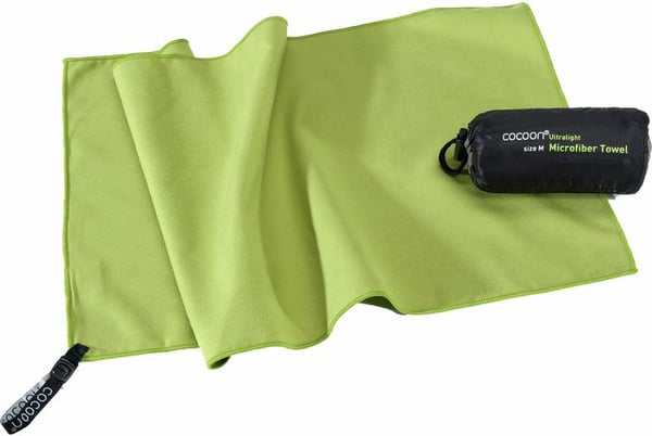 resehandduk microfiber, COCOON MICROFIBER TOWEL ULTRALIGHT Medium Wasabi
