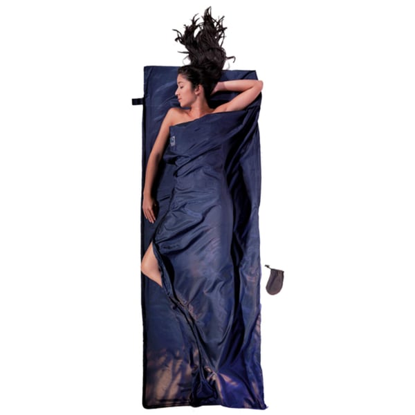 COCOON TRAVELSHEET COUPLER SILK/EGYPTIAN COTTON, reselakan siden/bomull