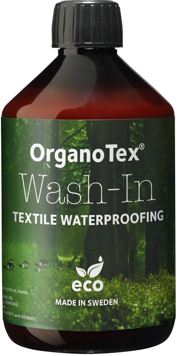 ORGANOTEX TEXTILE WATERPROOOFING KIT (WASH-IN 500 ML + SPRAY-ON 500 ML)