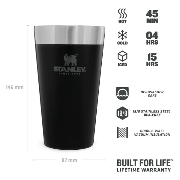 STANLEY ADVENTURE STACKING BEER PINT 0.47 L
